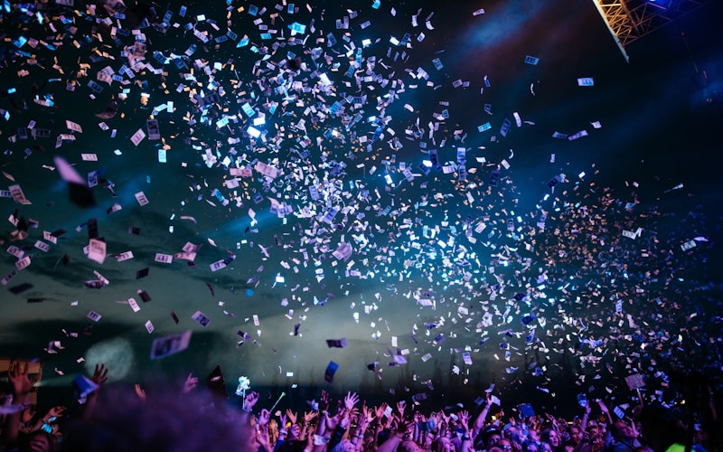 Outdoor festival showing the diversity of events covered by refund protection
