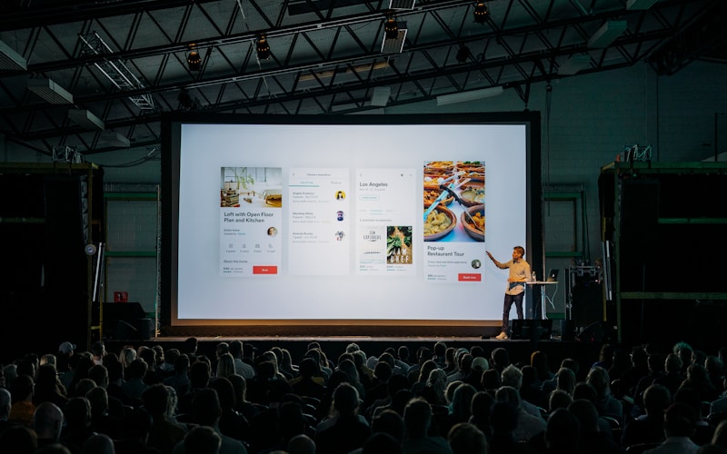 Stage lights representing live event ticketing industry insights